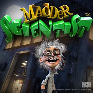 Mad Scientist Breaking Beakers  Hold  Win